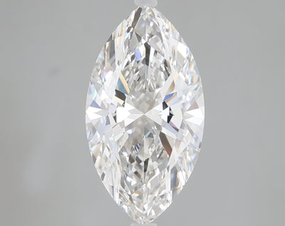 2.02 carat marquise lab grown diamond E color VS1 clarity