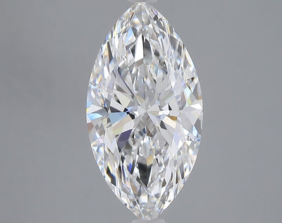 3.03 carat marquise lab grown diamond E color VS1 clarity