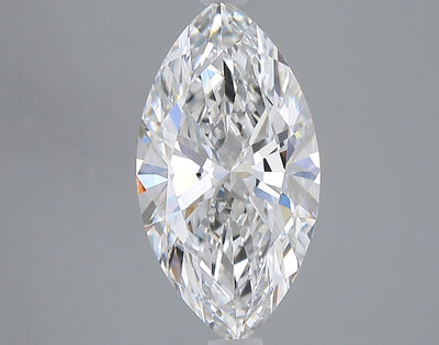 3.00 carat marquise lab grown diamond F color VVS2 clarity