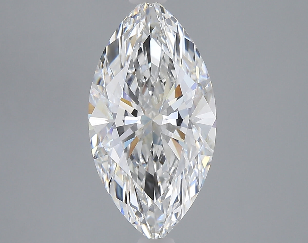 3.04 carat marquise lab grown diamond E color VVS2 clarity