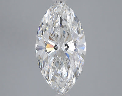 3.02 carat marquise lab grown diamond F color VVS2 clarity
