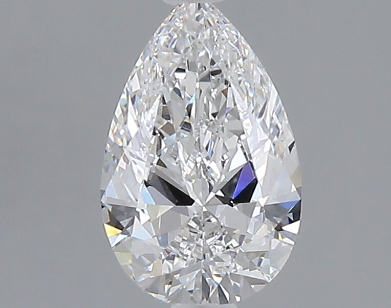 1.02 carat pear lab grown diamond D color VVS2 clarity