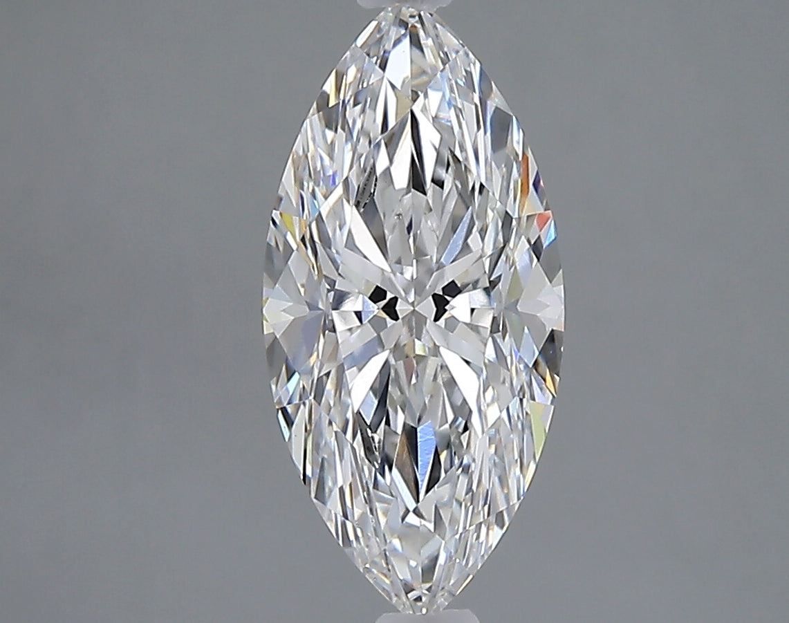 2.00 carat marquise lab grown diamond E color VVS2 clarity