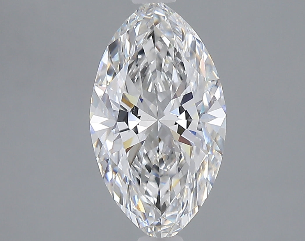 2.01 carat marquise lab grown diamond E color VVS2 clarity