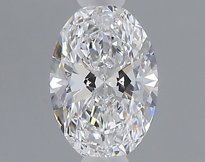 0.50 carat oval lab grown diamond D color VVS2 clarity
