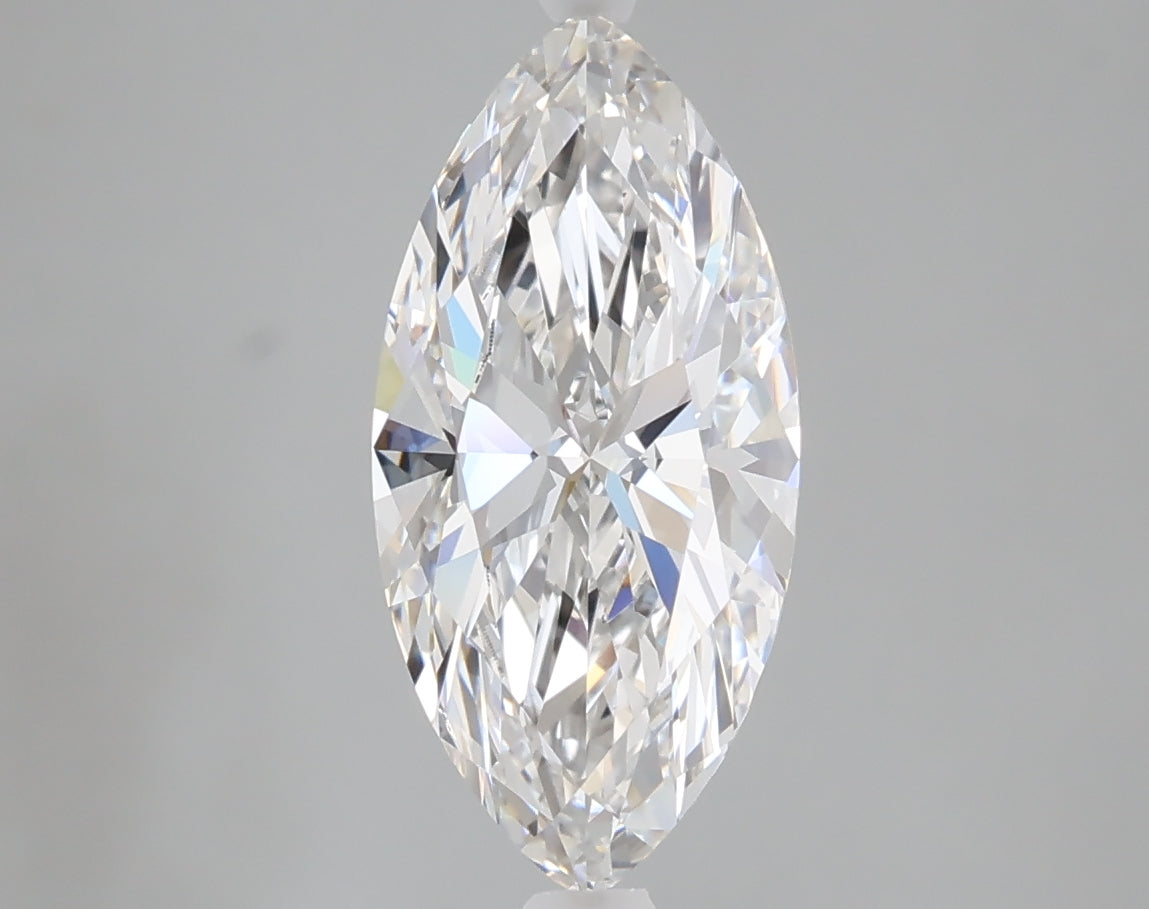 2.05 carat marquise lab grown diamond E color VVS2 clarity