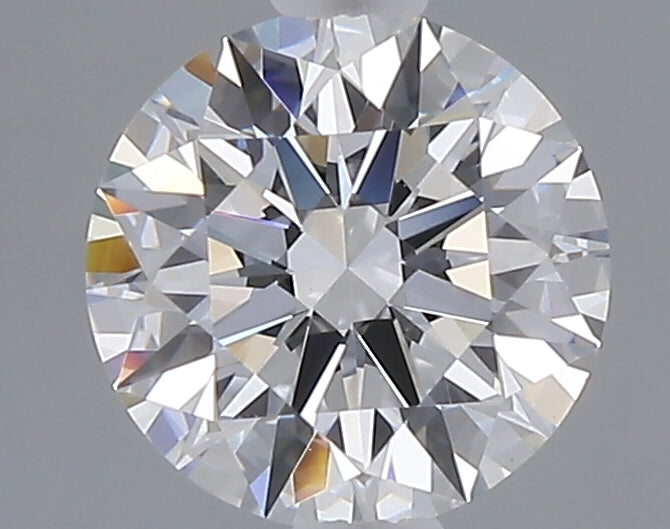 0.90 carat round lab grown diamond E color VVS2 clarity