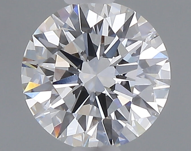 0.90 carat round lab grown diamond E color VVS2 clarity