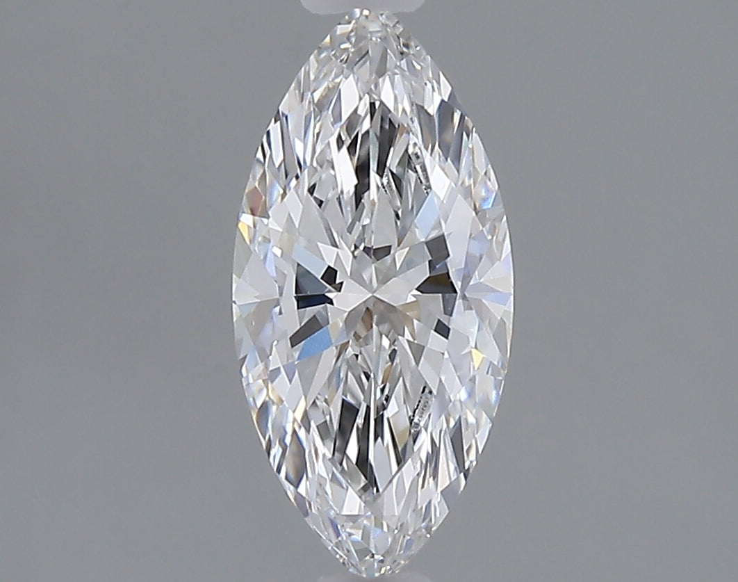 0.88 carat marquise lab grown diamond E color VVS2 clarity