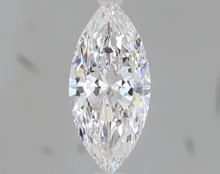 0.51 carat marquise lab grown diamond D color VVS2 clarity