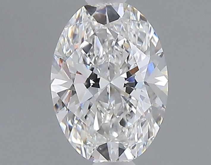 1.03 carat oval lab grown diamond E color VVS2 clarity