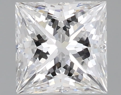 0.51 carat princess lab grown diamond E color VVS2 clarity