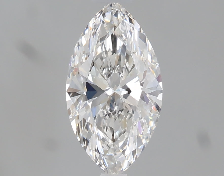 0.53 carat marquise lab grown diamond E color VVS2 clarity