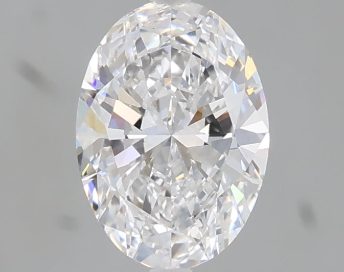 1.00 carat oval lab grown diamond E color VVS2 clarity