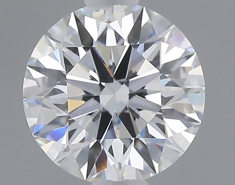 1.21 carat round lab grown diamond E color VVS2 clarity