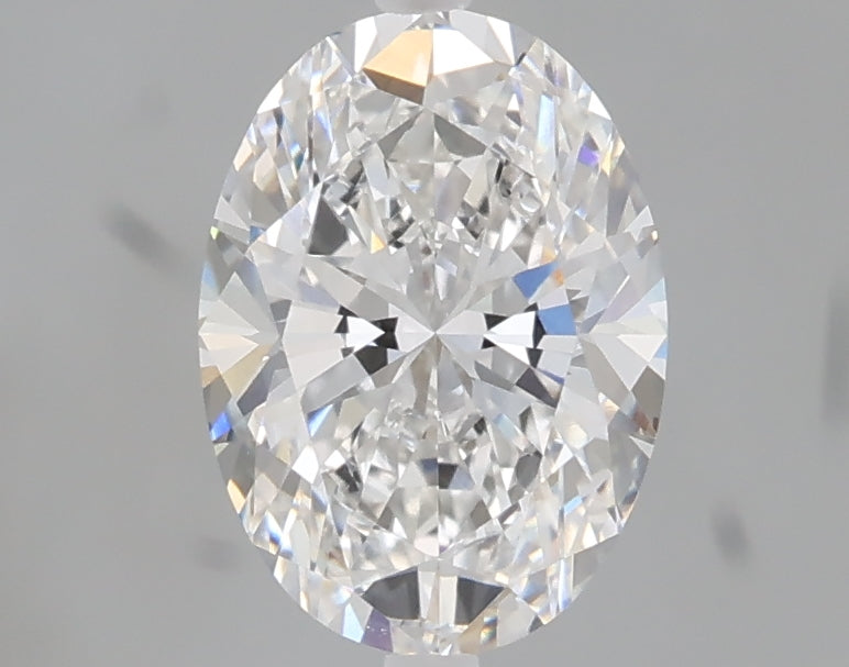 1.51 carat oval lab grown diamond E color VVS2 clarity