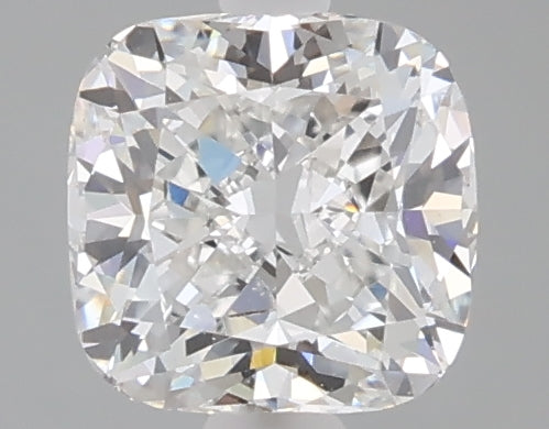 1.00 carat cushion lab grown diamond E color VVS2 clarity