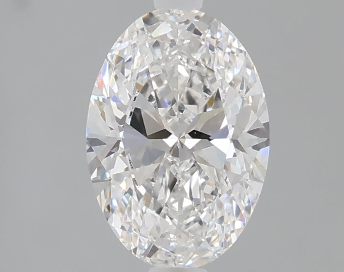 1.01 carat oval lab grown diamond E color VVS2 clarity