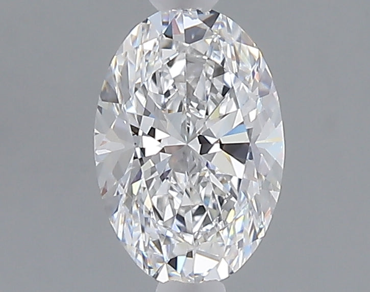 1.00 carat oval lab grown diamond D color VVS2 clarity