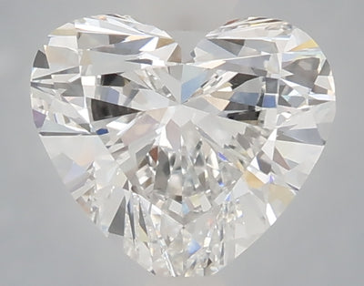 1.52 carat heart lab grown diamond E color VVS2 clarity