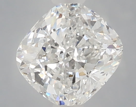 1.05 carat cushion lab grown diamond E color VVS2 clarity