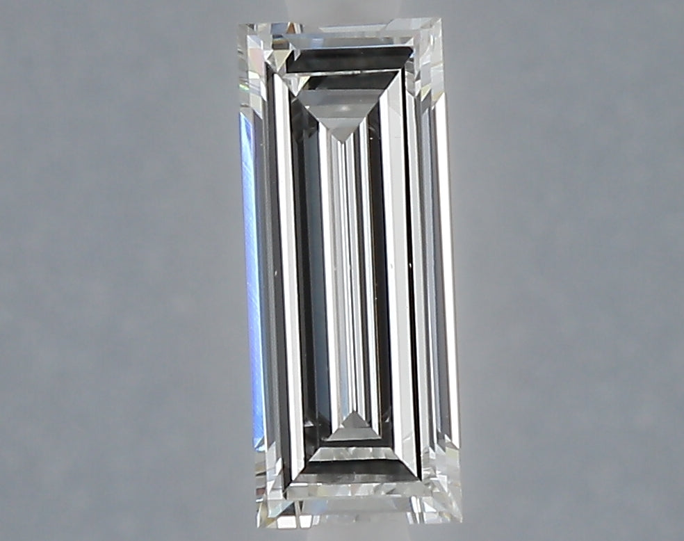 1.01 carat baguette lab grown diamond E color VVS2 clarity