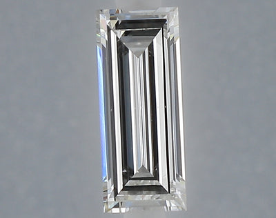 1.01 carat baguette lab grown diamond E color VVS2 clarity