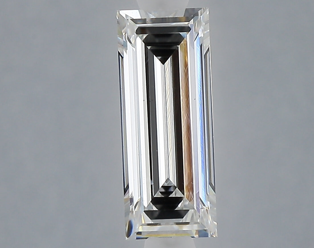1.02 carat baguette lab grown diamond E color VS1 clarity