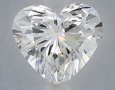 1.59 carat heart lab grown diamond E color VVS2 clarity