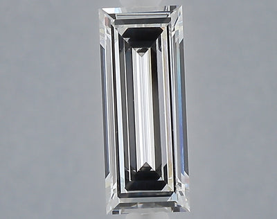 1.05 carat baguette lab grown diamond E color VS1 clarity