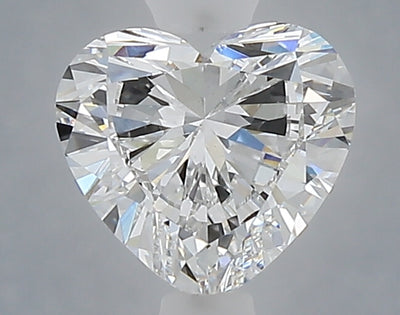 1.05 carat heart lab grown diamond D color VS1 clarity