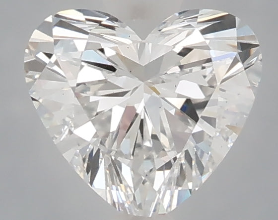 1.09 carat heart lab grown diamond D color VS2 clarity