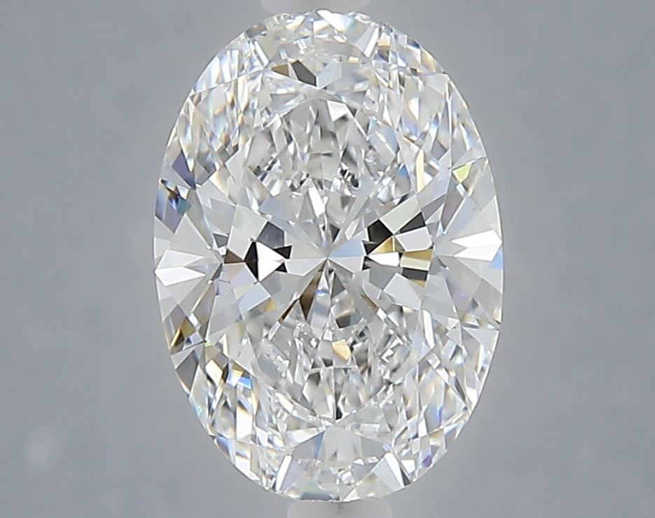 2.09 carat oval lab grown diamond D color VVS2 clarity