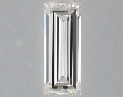 1.00 carat baguette lab grown diamond E color VS1 clarity