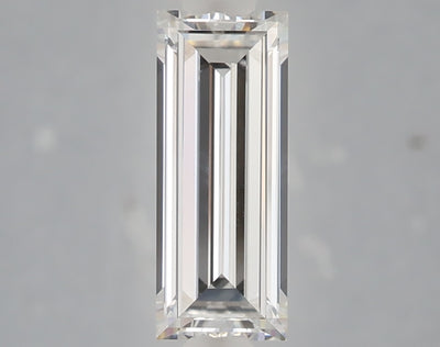 1.02 carat baguette lab grown diamond E color VVS2 clarity
