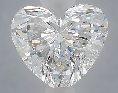 1.08 carat heart lab grown diamond D color VS1 clarity