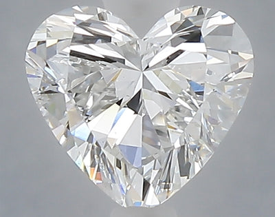 1.04 carat heart lab grown diamond D color VS1 clarity