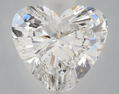 1.06 carat heart lab grown diamond E color VVS2 clarity