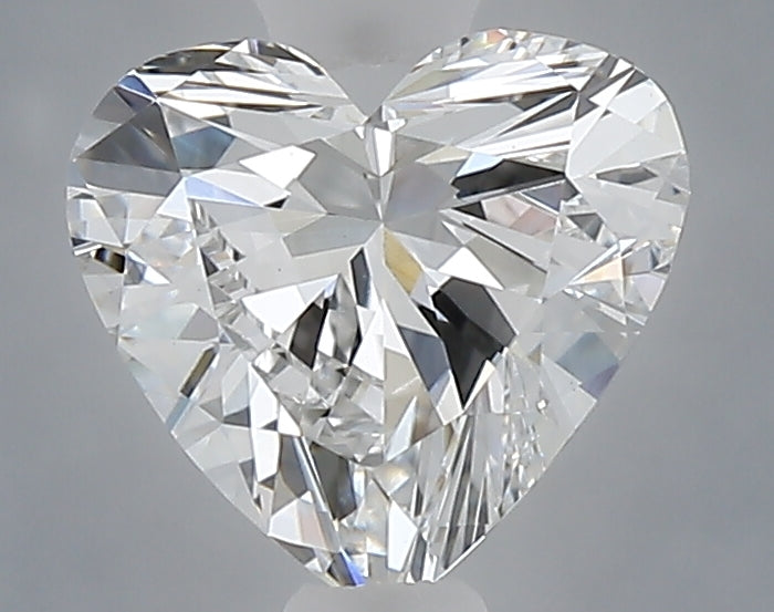1.04 carat heart lab grown diamond D color VS1 clarity