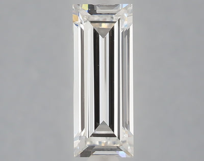 1.02 carat baguette lab grown diamond E color VS1 clarity