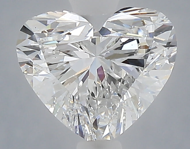 1.50 carat heart lab grown diamond E color VS1 clarity