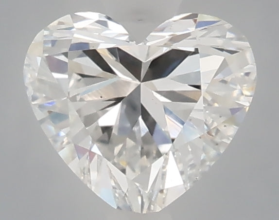 1.09 carat heart lab grown diamond E color VS2 clarity