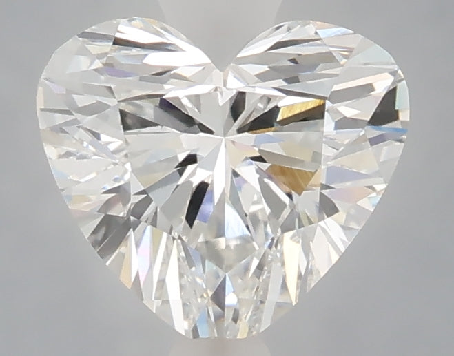 1.60 carat heart lab grown diamond E color VVS2 clarity