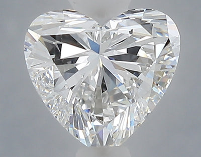 1.05 carat heart lab grown diamond E color VS1 clarity