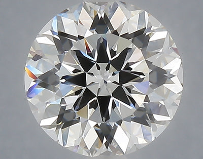 2.82 carat round lab grown diamond G color VVS2 clarity