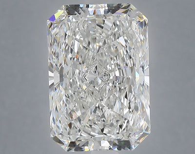 6.71 carat radiant lab grown diamond F color VVS2 clarity