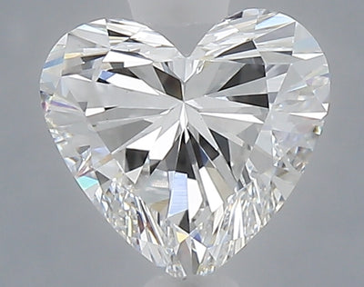 1.05 carat heart lab grown diamond E color VVS2 clarity