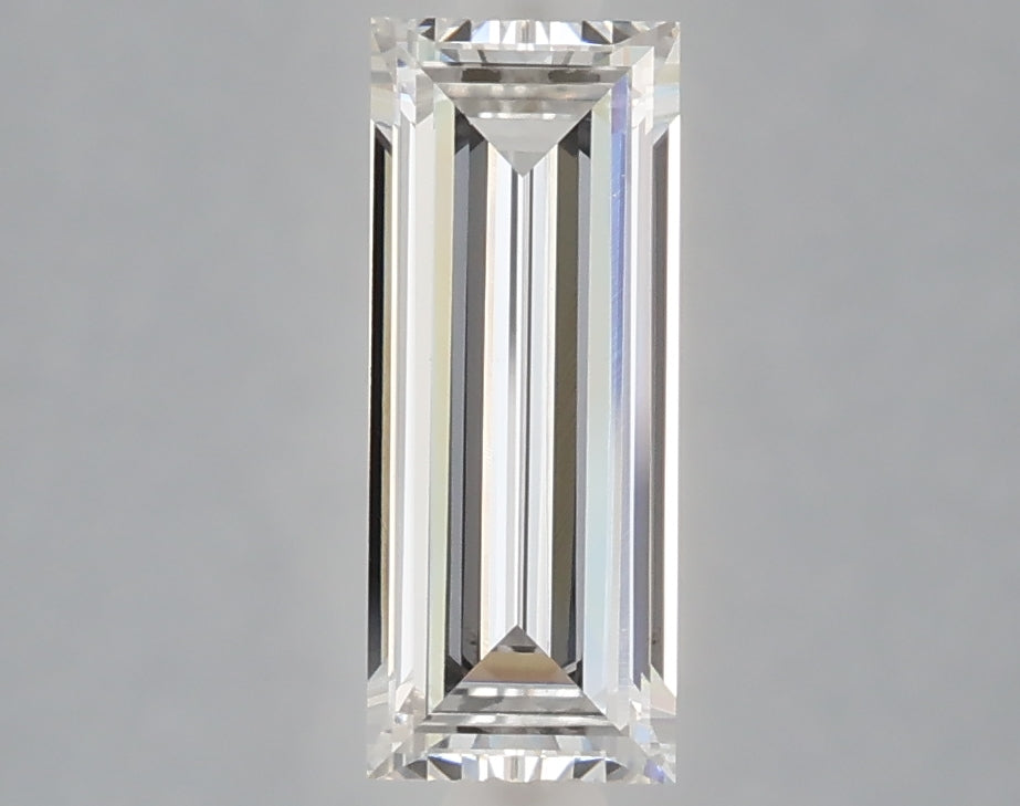 1.04 carat baguette lab grown diamond E color VVS2 clarity