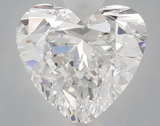 1.03 carat heart lab grown diamond D color VVS2 clarity