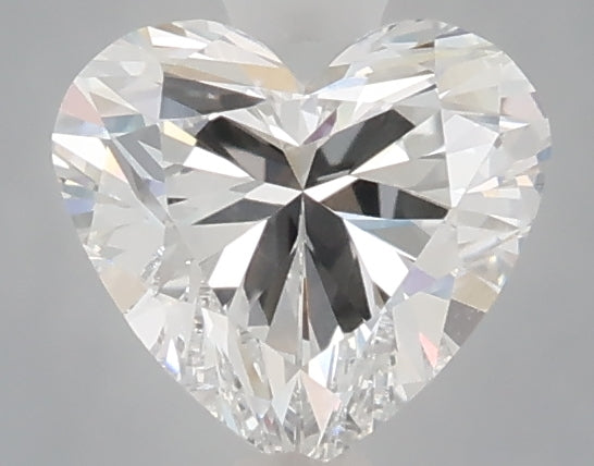 1.04 carat heart lab grown diamond E color VS1 clarity